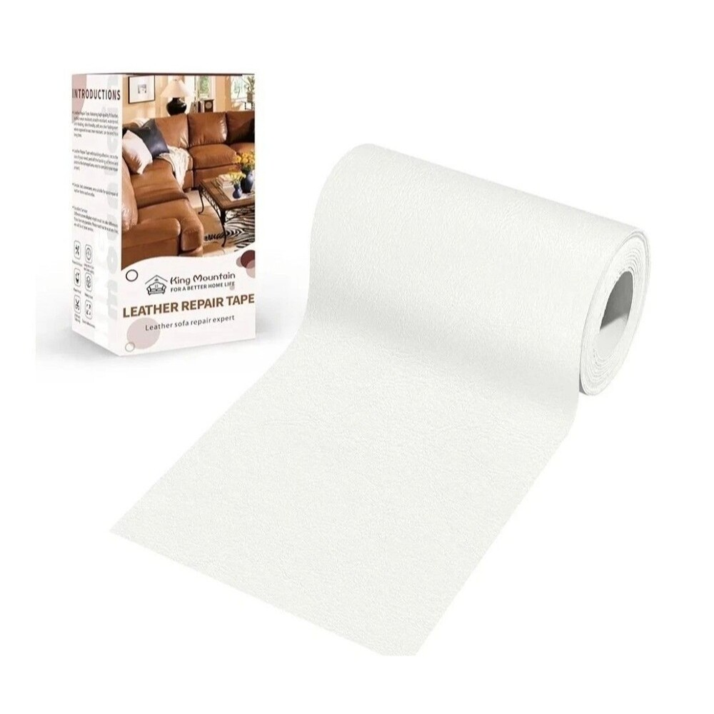 NEW King Mountain Leather Repair Patch, 4 inch W 63 inch L Tape, CHOCOLATE BROWN